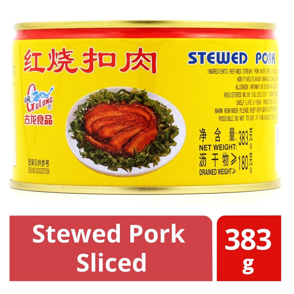 

5.5 Promo >> GULONG Stewed Pork Sliced Samcan / Daging Samcan babi kaleng 383gr