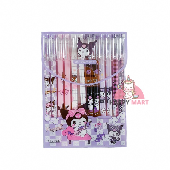 

Sale Pulpen kuromi / unicorn grosir 12 pcs /ALAT TULIS AESTHETIC/ALAT TULIS SET/ALAT TULIS SEKOLAH