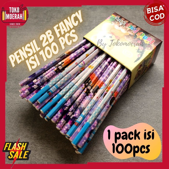 

BISA COD PENSIL MURAH PENSIL LUCU 1 PAK ISI 100pcs PENSIL 2B MURAH GROSIR COD /ALAT TULIS
