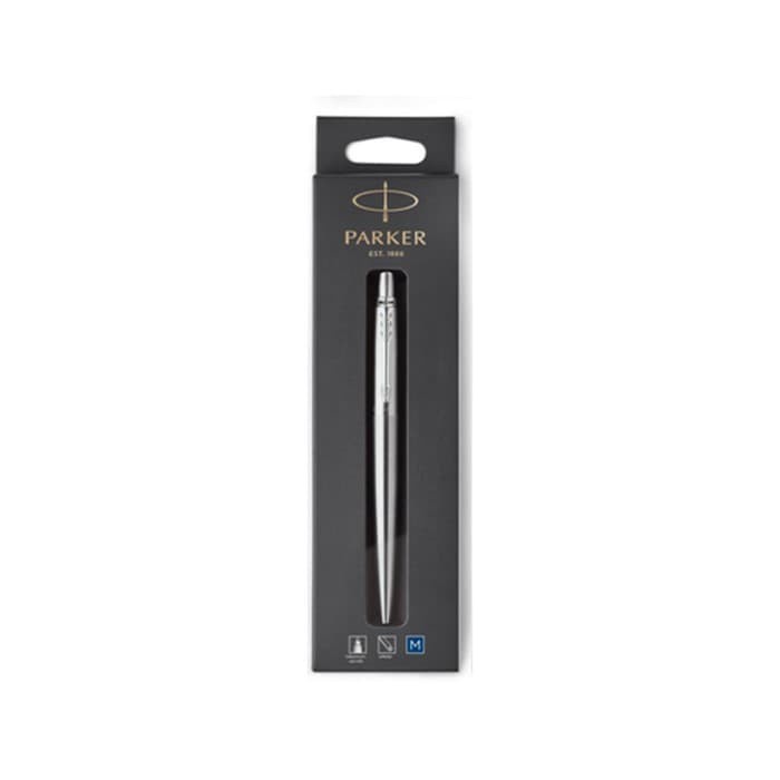 

TERLARIS Pen Parker Jotter Hangsell Stainless Steel CT Ballpoint /ALAT TULIS AESTHETIC/ALAT TULIS