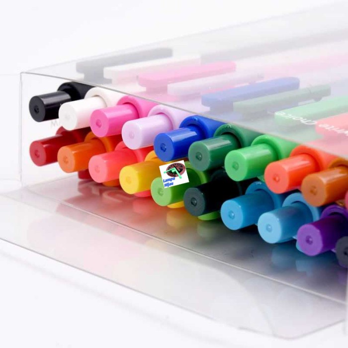

Sale Pen Pena Pulpen Bolpoin 0.5mm KACO PURE Candy Gel 20PCS Tinta Colorful /ALAT TULIS
