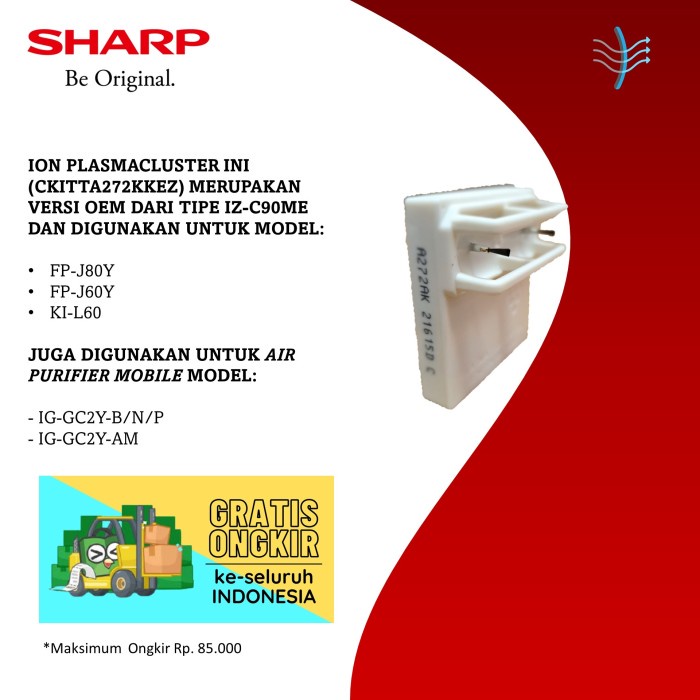 ION PLASMACLUSTER FP-J80Y/CKITTA272AKKZ (IZ-C90ME)