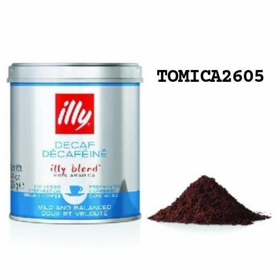 

Discount Coffee Illy Decaf Decafeine 125 gram /KOPI EUBE/KOPI KAPAL API/KOPIBUBUK/KOPI ROBUSTA/KOPI
