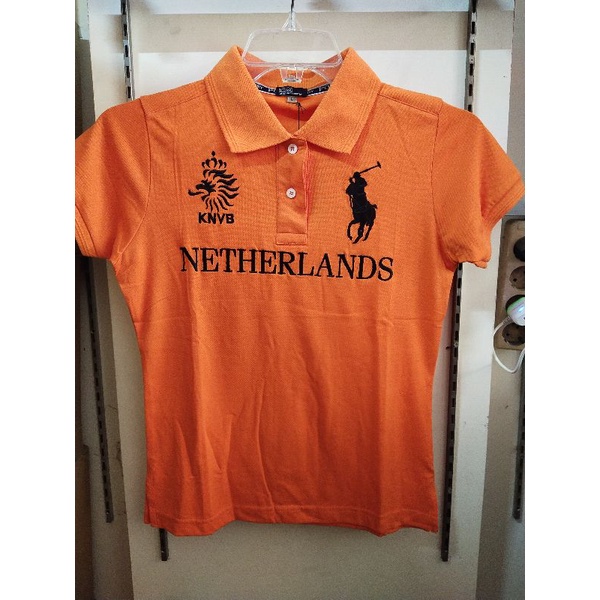 ORIGINAL Kaos polo Oren cewek