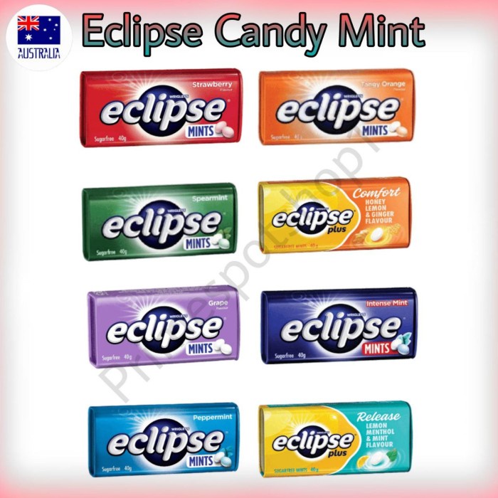 

Eclipse Mints Candy/Permen import australia