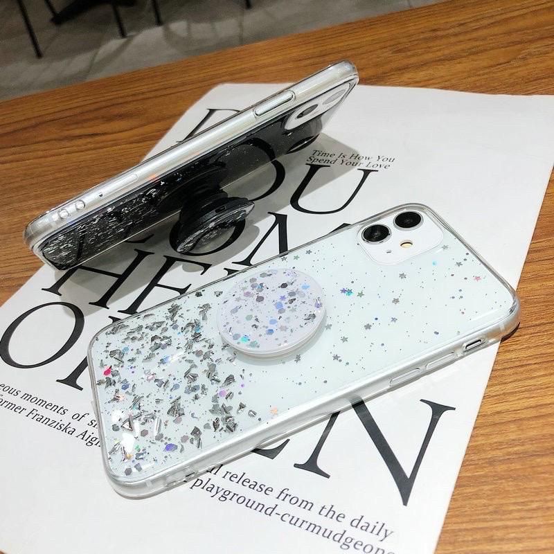 Samsung Galaxy A24 4G/5G Case Glitter + Pop Socket