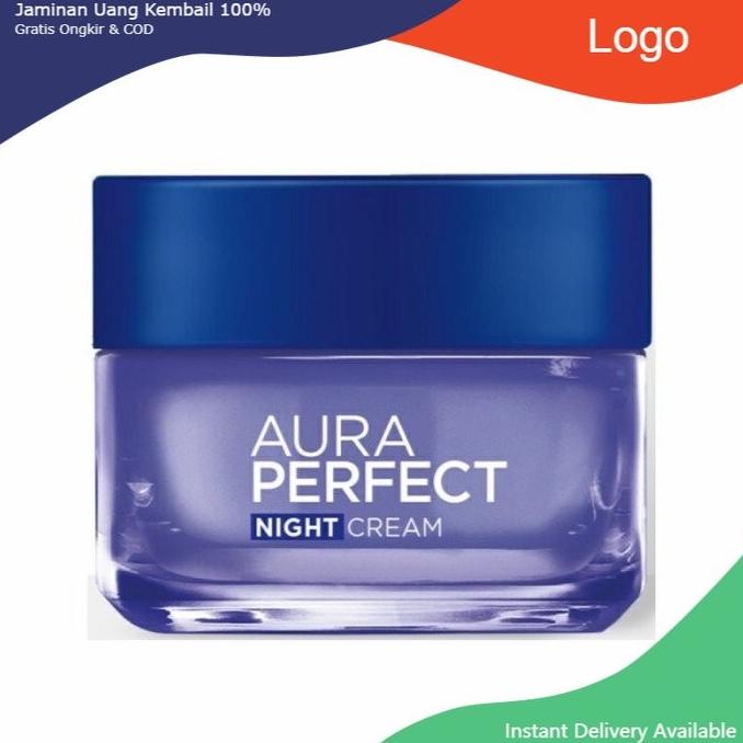 Loreal Aura Perfect Night Cream Pelembab Wajah 50 ml