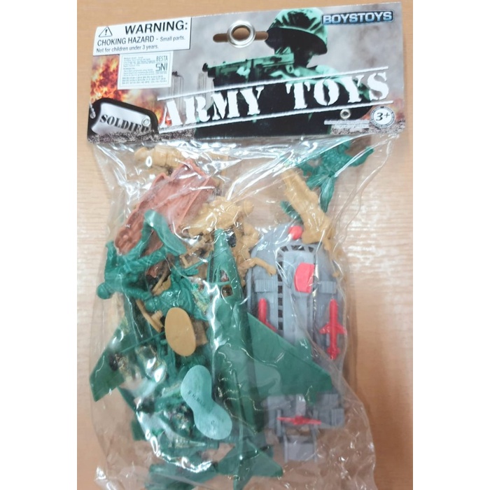 Mainan Tentara Army Toys 621- Bahan Plastik SNI