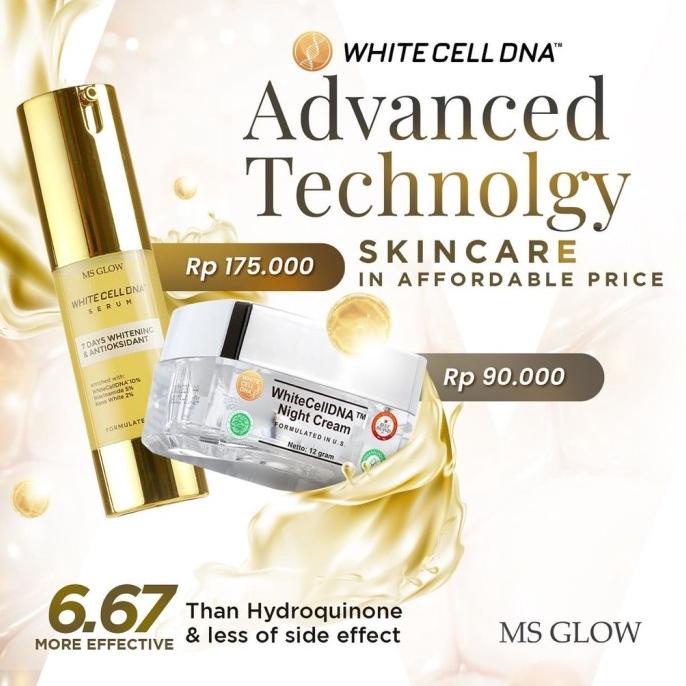 White Cell DNA Night Cream / White Cell DNA Serum / White Cell DNA
