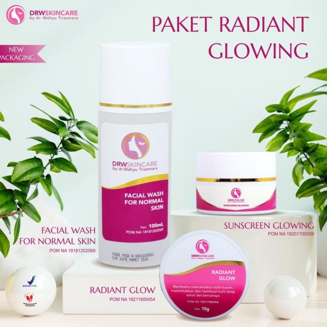 paket radiant glowing Drw Skincare