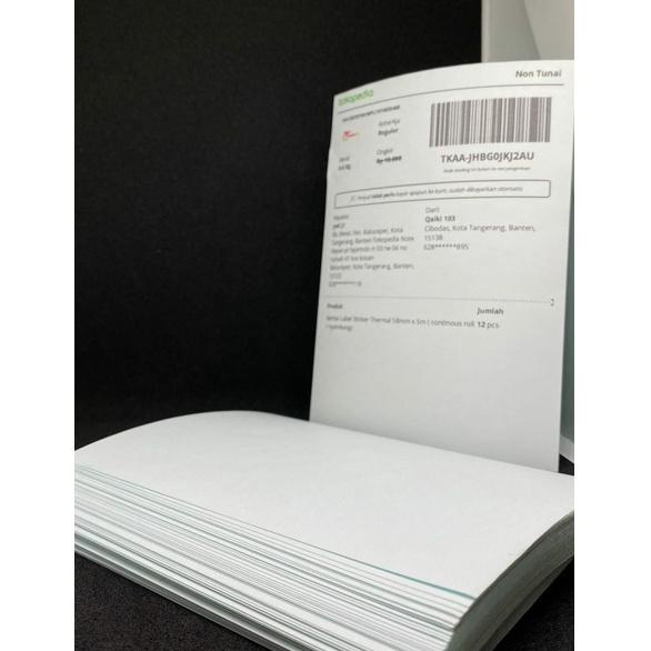 

4.4 Brand Kertas Sticker Hvs A6 isi 100 lbr