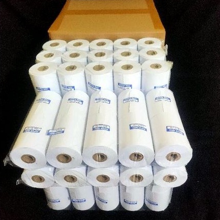 

Kertas Kasir HVS 75x60 1ply isi 100 (1dus) / Struk Kasir ukuran 75mm