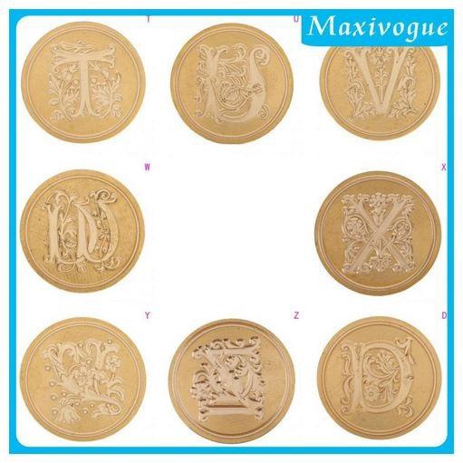 

Classic Initial Wax Seal Stamp - Stempel Sealing Lilin Inisial Klasik