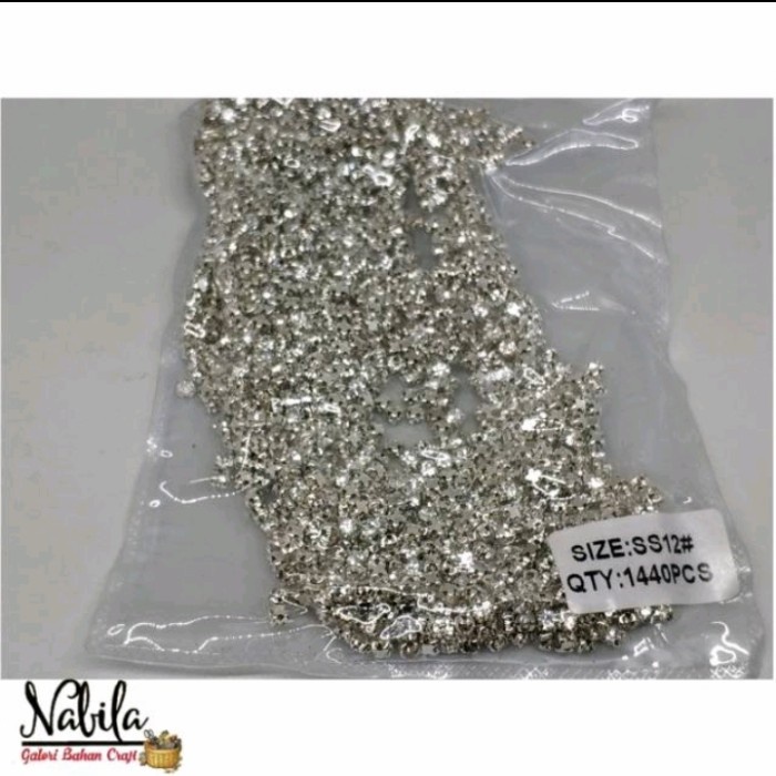 Terlaris (Grosir /Big Pack) Payet Diamond Cangkang Jahit