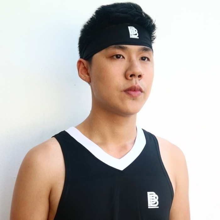 Terlaris Basketball Headband Sport Headband Basket Hair Band Ikat Kepala Bb