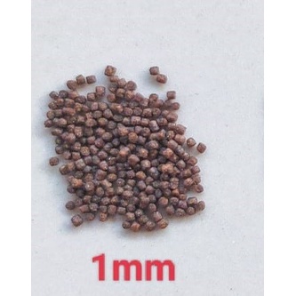 Terlaris Pelet Koki Hitam Bogor Refill 500 Gram Black Colour & Growth Sinking