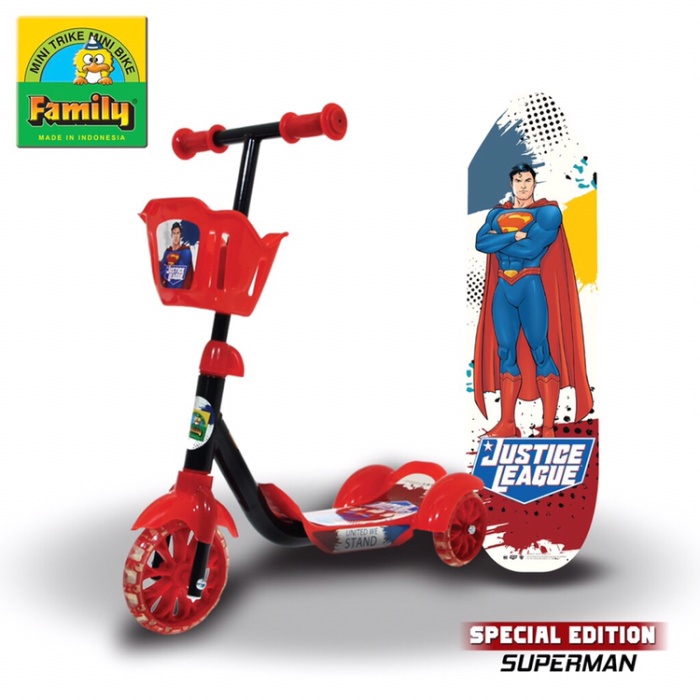 Scooter anak spiderman skuter spiderman (O5H8) Scooter Pedal Besi Import Skuter Listrik Dual Pedal O