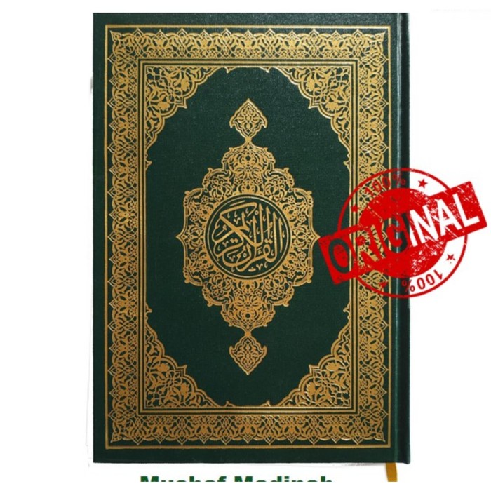 Ready ORIGINAL Mushaf Madinah Q4 Al Quran Madinah A5 Mushaf Utsmani AlQuran