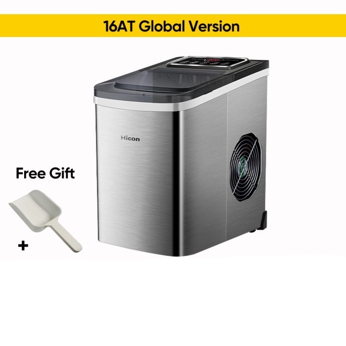 Terlaris Pembuat Es Batu Es Hikvision 15Kg/Hari Es Kristal