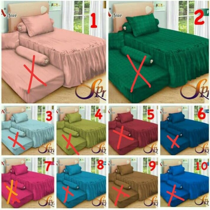 Sprei Sprei Rumbai Single 120x200 Polos Emboss / Seprei Rumbai / Sprei Kado(K8P5) IMPORT PREMIUM Spr