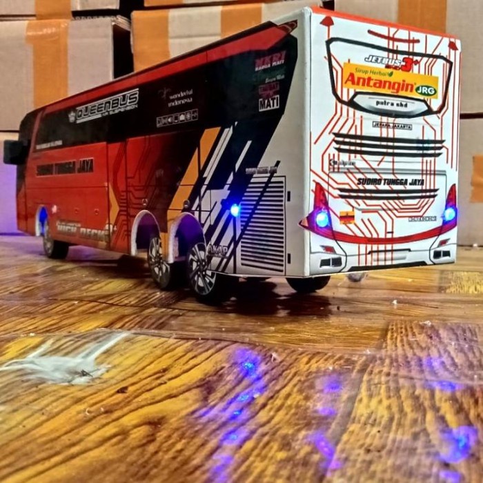 Promo Miniatur Bus Sudiro Tungga Jaya Termurah