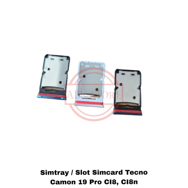 SIMTRAY SIMLOCK SLOT SIM TEMPAT KARTU SIMCARD TECNO CAMON 19 PRO CI8 CI8n