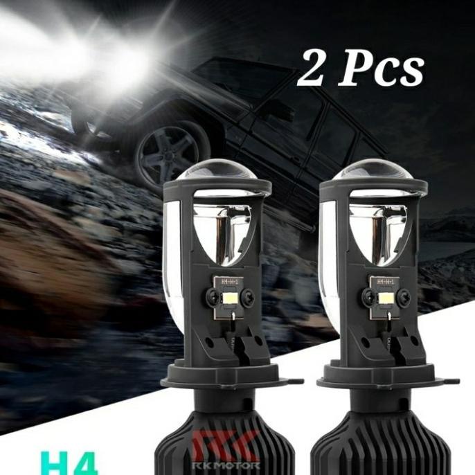 Lampu Utama Mobil Led H4 Projector Nissan All New Livina March Xtrail