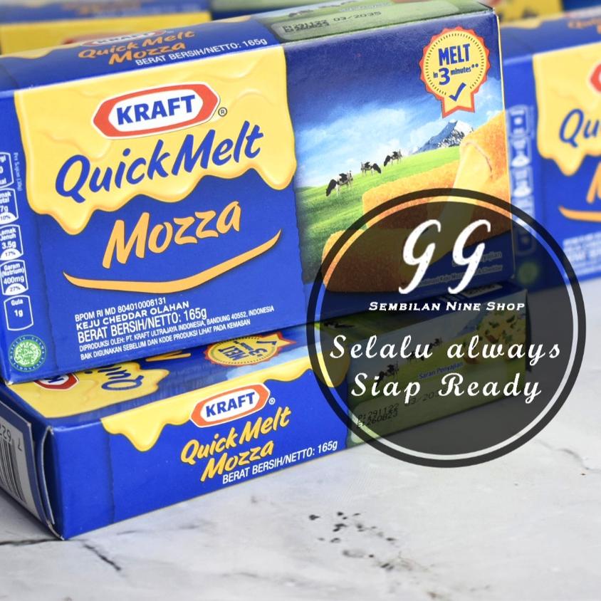 

Discount | FG2 | Kraft QUICK MELT Cheddar Cheese 165 Gram Keju Chedar CEPAT LELEH EASY MELT