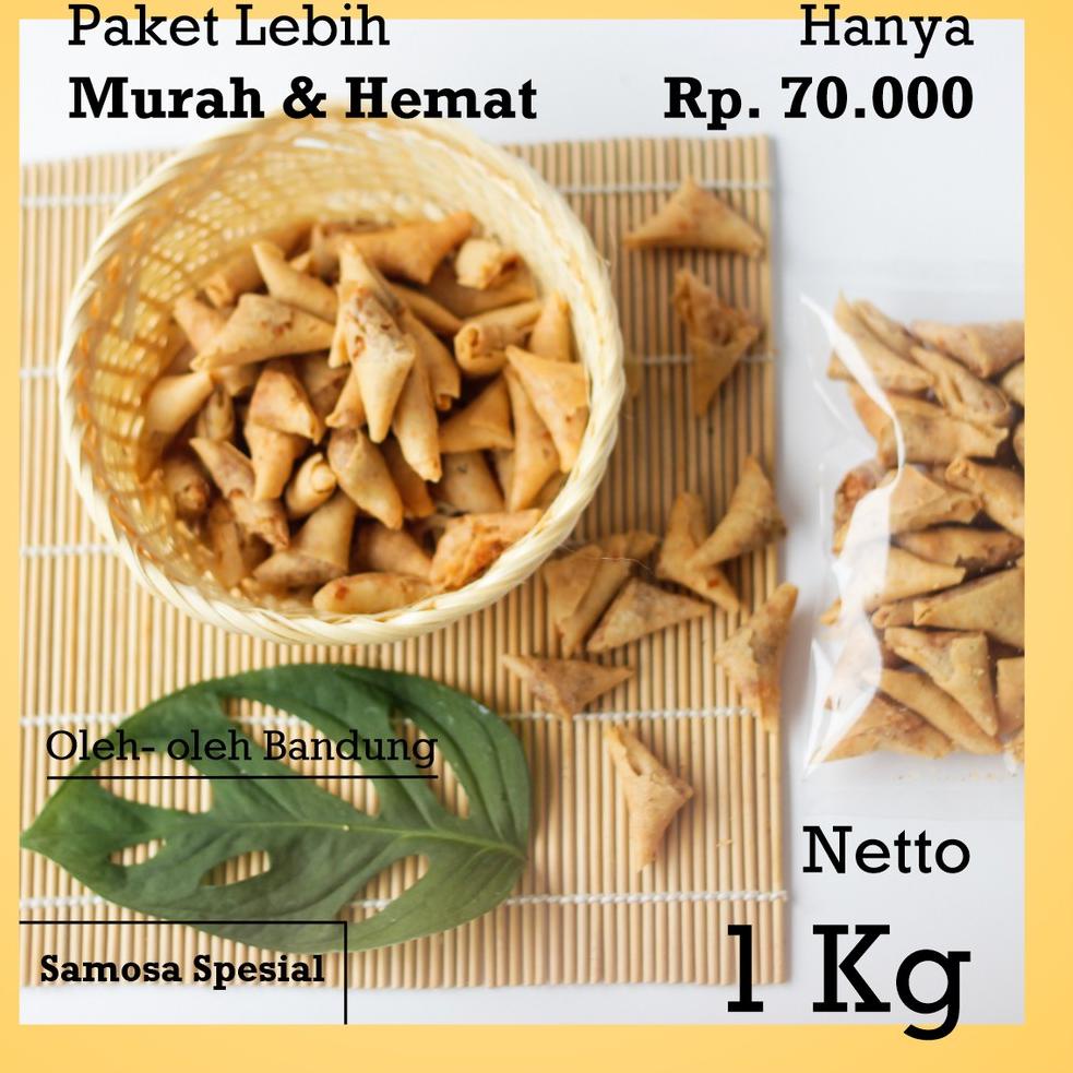 

DISCOUNT !! Makanan ringan/Samosa isi udang/1Kg/cemilan/snack/murah/oleh oleh/cemilan kiloan/cemilan sehat/snack sehat/ [KODE 777]