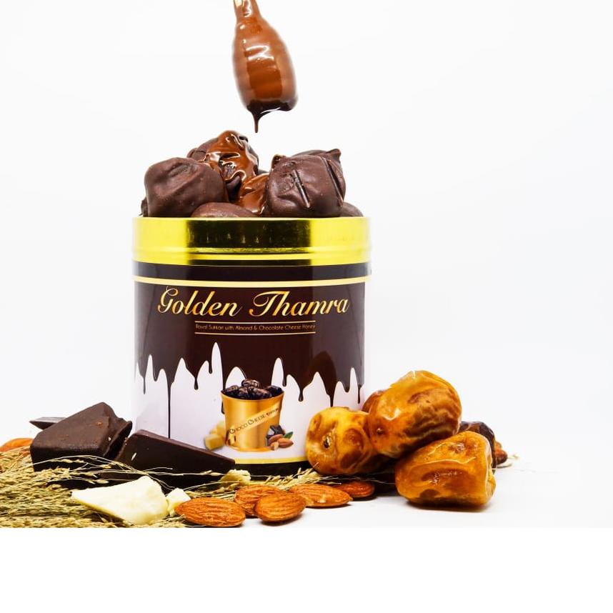 

Limited | KF7 | Kurma Golden Thamra Sukari Coklat Almond 350gr