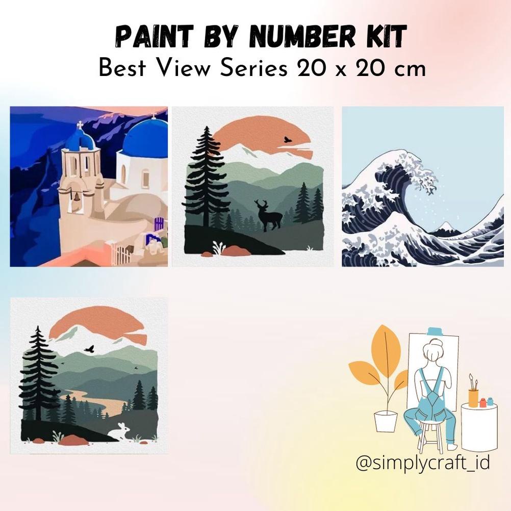 

Terbaru 4.4 Simply Craft ID - Paint By Number 20x20cm Best View Series DIY Painting Kit Mewarnai Lukisan with Wooden Frame / Hampers Lebaran / Hadiah Ulang Tahun / Hadiah Untuk Teman / Souvenir