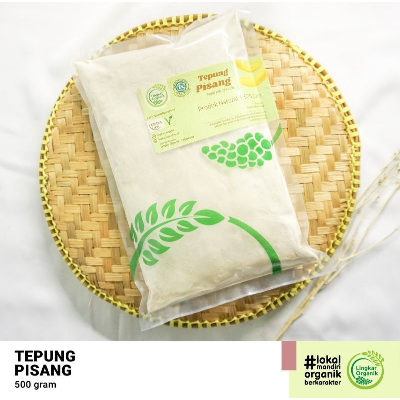 

Tepung Pisang Lingkar Organik 500 gr