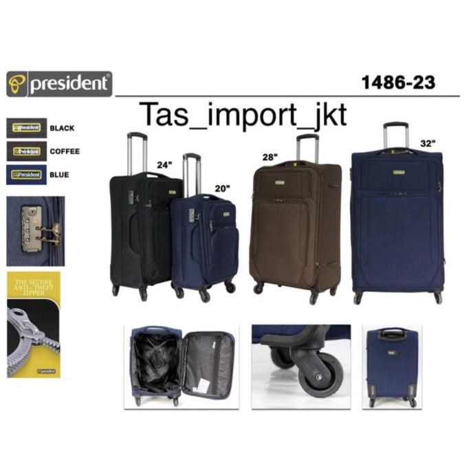 Koper President 32 inch / Koper Kain Kanvas PROMO CUCI GUDANG