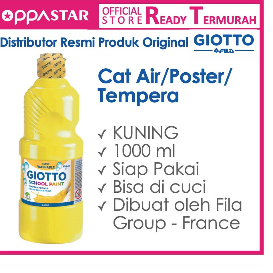 

Cash Back Cat Air Cat Poster Cat Tempera Giotto School Paint 1000 ml Yellow Kuning 189~