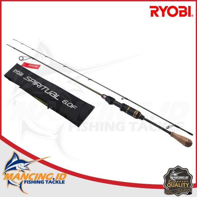 Gratis Ongkir Joran Pancing Ryobi Spiritual Trout 6.0F Ultra Light Fishing Rod Kualitas Terbaik (mc00gs)