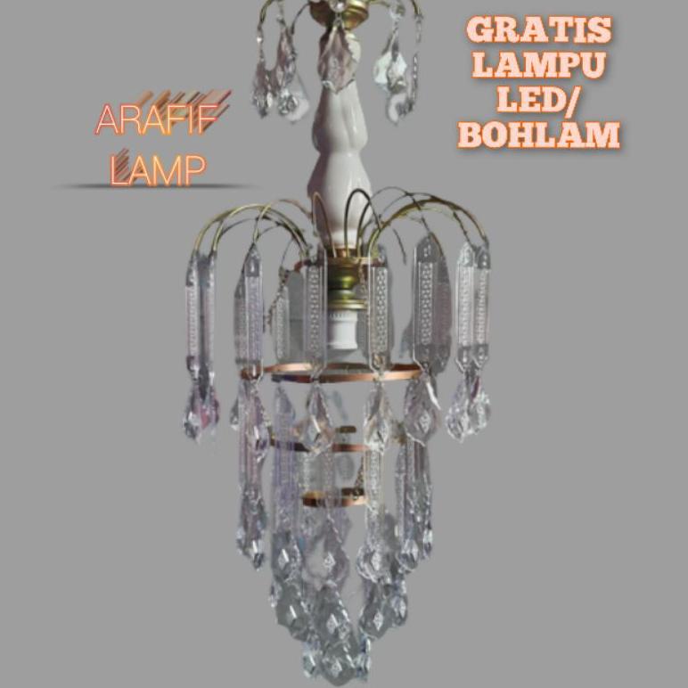 DISKON  Lampu hias gantung/lampu hias gantung motif air mancur/lampu hias gantung dekorasi [KODE 732]