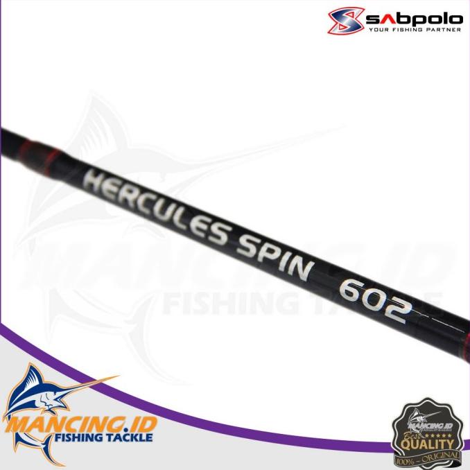 Gratis Ongkir Joran Sabpolo Hercules 180cm Alat Pancing Rod Spinning Kualitas Terbaik (mc00gs)