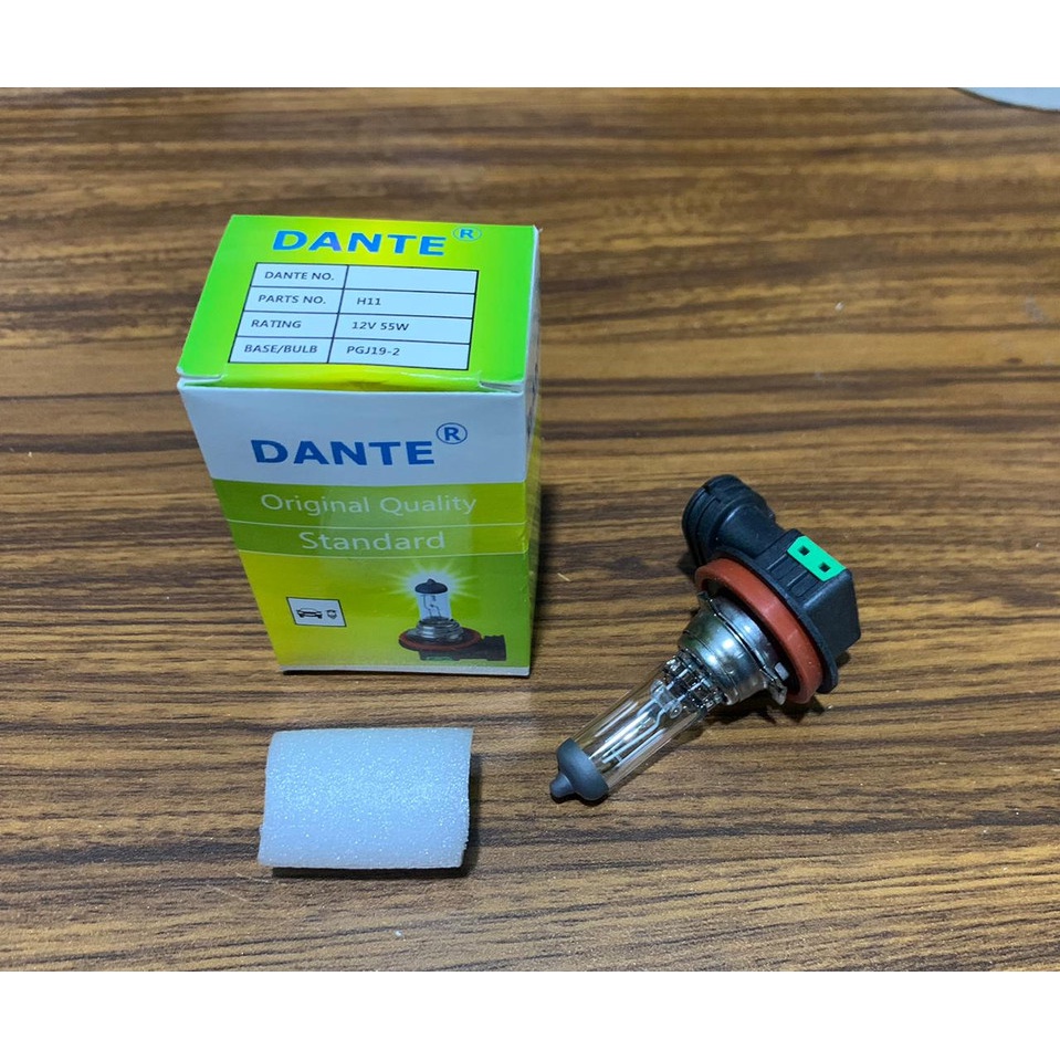 Bohlam lampu foglamp Audi A4 2007- H11 12v 55W Dante