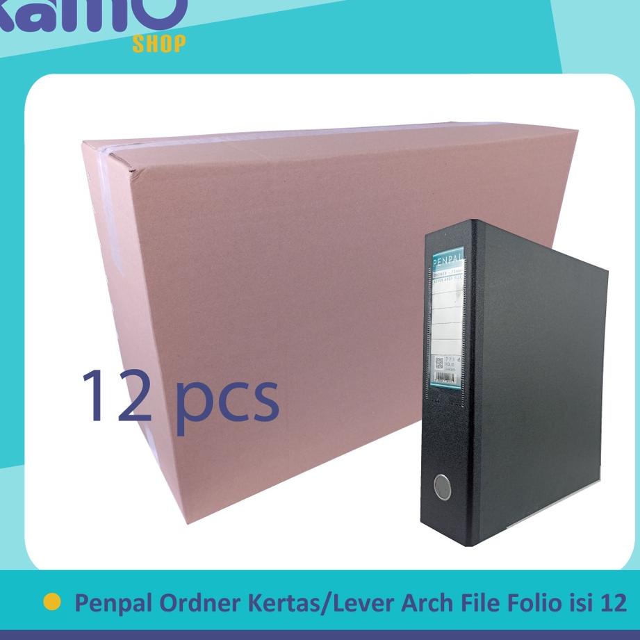 

Promo Minggu Ini♤ Penpal Ordner Folio Kertas / Paper Lever Arch File F4 PL - 771 Isi 12 Pcs 911♔