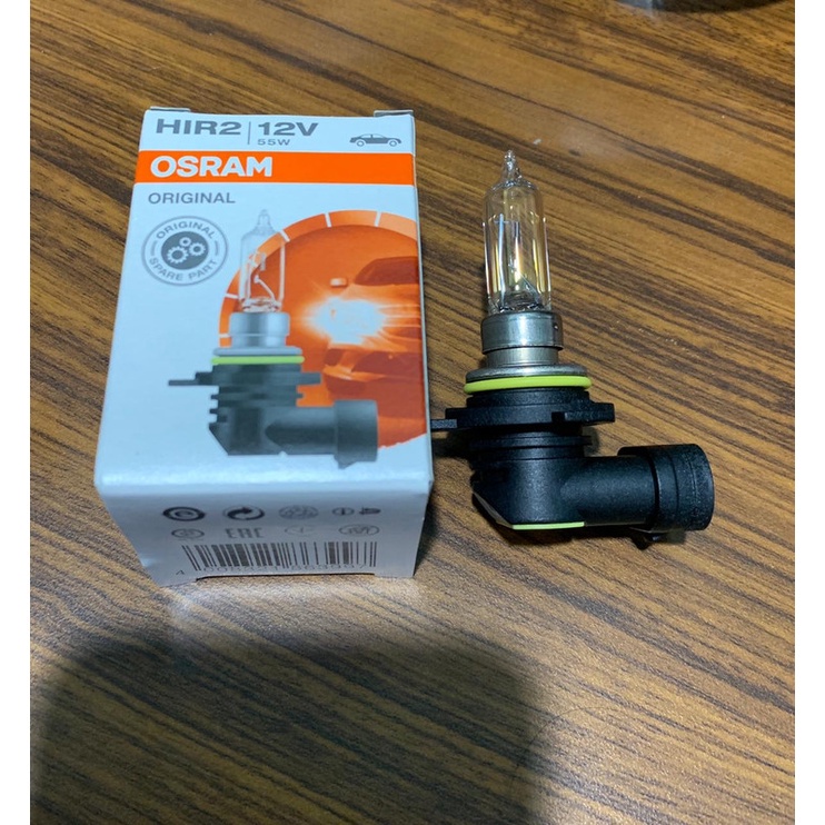 Bohlam lampu depan jauh Honda Brio RS 16'-18' HIR2 12V 55W Osram ORI