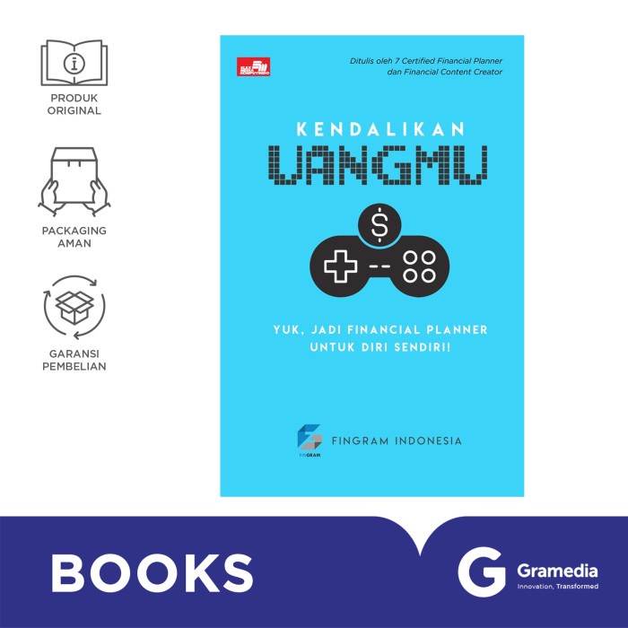 

TERLARIS Kendalikan Uangmu: Yuk, Jadi Financial Planner untuk Diri Sendiri! /BUKU TULIS SEKOLAH/BUKU