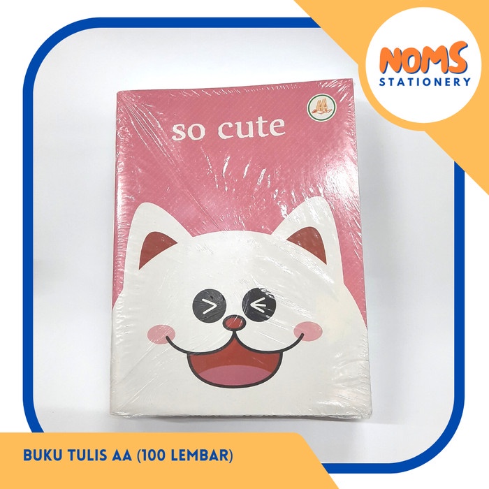 

TERMURAH Buku Tulis AA Isi 100 Lembar ( Isi 5 buku ) /BUKU TULIS SEKOLAH/BUKU TULIS SIDU/BUKU TULIS