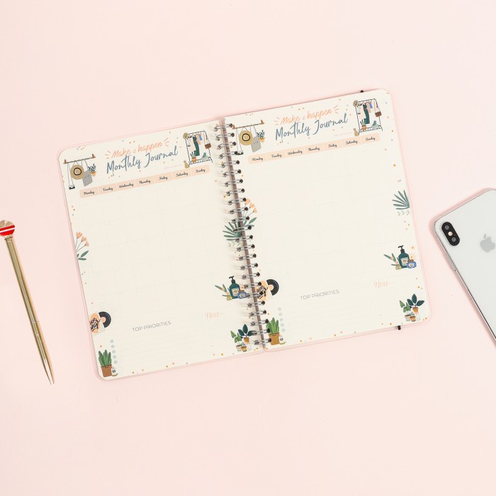 

TERMURAH Bukuqu Notebook Spiral A5 - SM020 Monthly Journal 2022 /BUKU TULIS SEKOLAH/BUKU TULIS