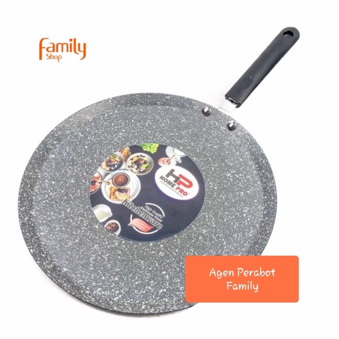 panggangan bbq Pizza Crepes Pancake Pan Shallow Panggangan Round Grill Pan Home Pro U6A5 panggangan 