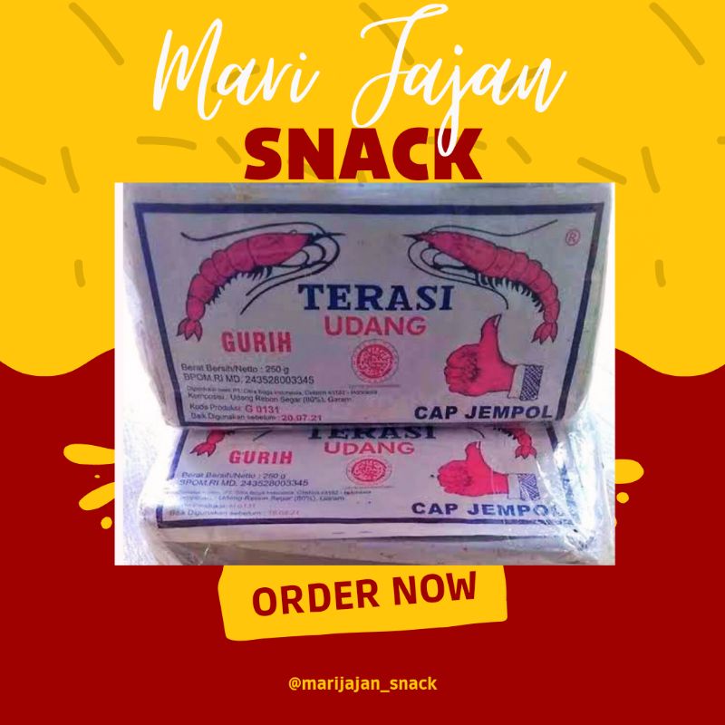 

Terasi Udang Khas Cirebon 250 gr