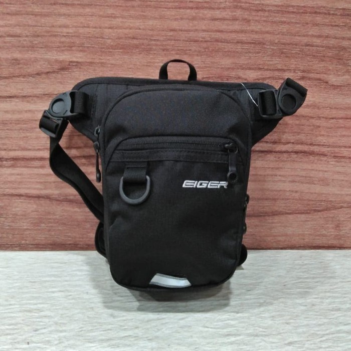 TAS EIGER SKODA 1.1 LEGPACK BLK - TAS PAHA EIGER (W7L7) Gratis Ongkir Mini Pouch Molle Bag Terbaru B