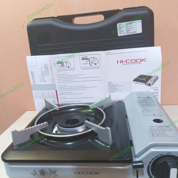 Kompor Hi-Cook Kc 104 / Kompor Camping / Kompor Portable Hi-Cook Junminades