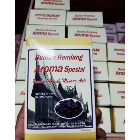

BUMBU PEMASAK RENDANG AROMA SPESIAL 250GRAM ISI 4BUNGKUS 1KG/1000GRAM
