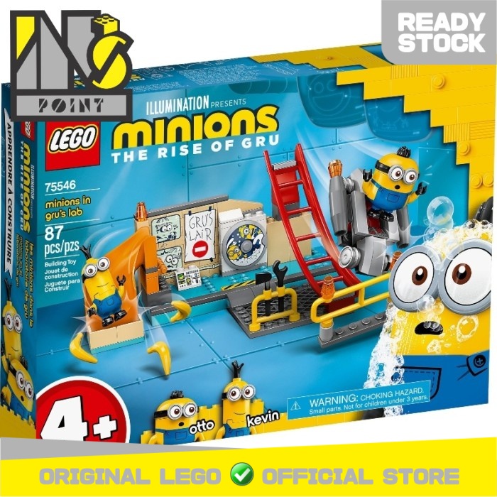 LEGO 75546 - Minions - Minions di Lab Gru - Mainan Edukasi Anak