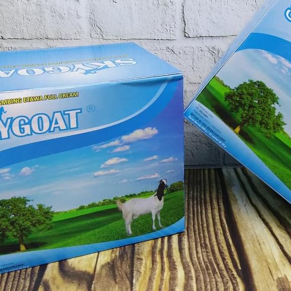 

Diskon✅⭐Skygoat Kemasan Box - Susu Kambing Etawa Bubuk Full Cream